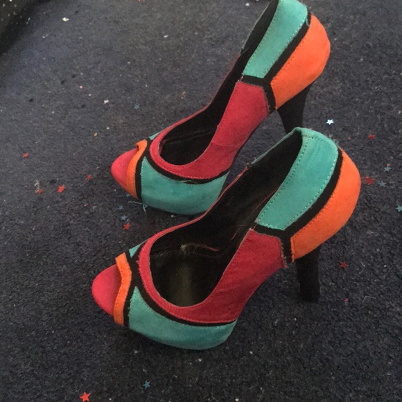 Colorful Pumps - Picture 1 of 2